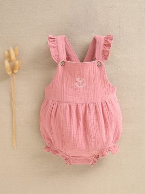 Ranita de bebé niña rosa bambula