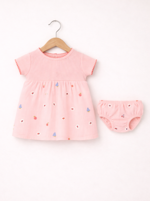 Vestido estampado flores