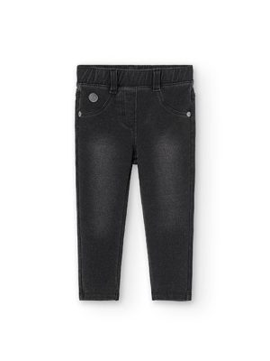 Pantalón denim black
