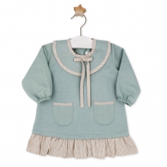 Vestido mint lacito vichy