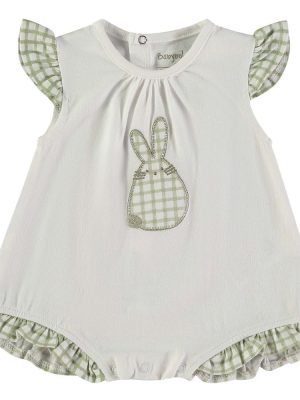 Pelele conejito vichy