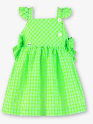Vestido verde fluor