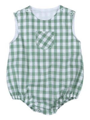 Ranita vichy verde oliva