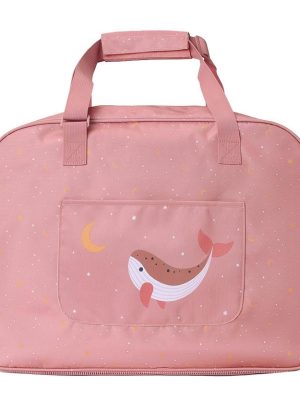 Bolso de Playa con Rejilla Whale Pink