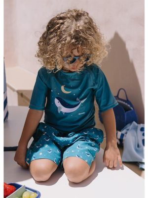 Camiseta Protección Solar Whale Teal