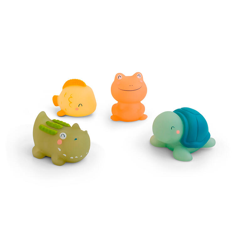 Set de 4 juguetes termosensibles Tropicool
