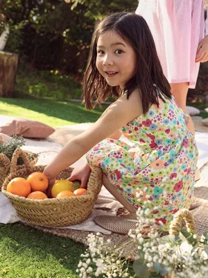 Vestido flores colores